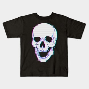 Glitch Skull Kids T-Shirt